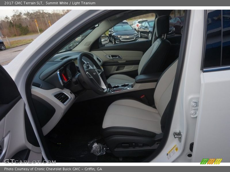 Front Seat of 2017 Terrain SLT