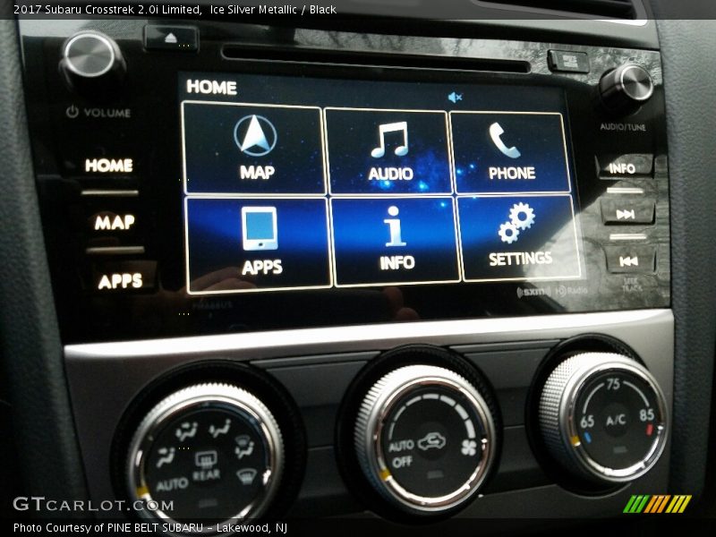 Controls of 2017 Crosstrek 2.0i Limited