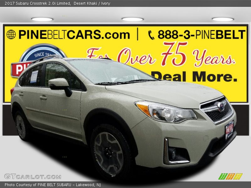 Desert Khaki / Ivory 2017 Subaru Crosstrek 2.0i Limited