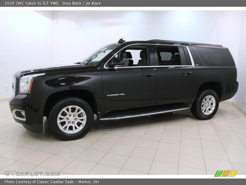 Onyx Black / Jet Black 2016 GMC Yukon XL SLT 4WD