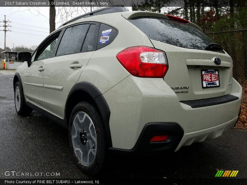 Desert Khaki / Ivory 2017 Subaru Crosstrek 2.0i Limited