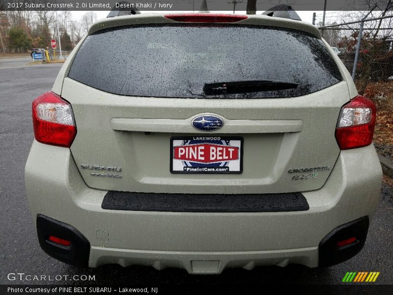 Desert Khaki / Ivory 2017 Subaru Crosstrek 2.0i Limited