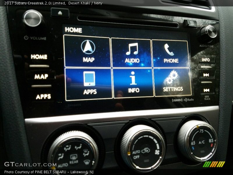 Desert Khaki / Ivory 2017 Subaru Crosstrek 2.0i Limited
