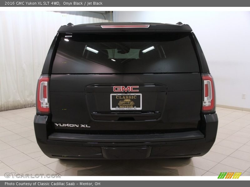 Onyx Black / Jet Black 2016 GMC Yukon XL SLT 4WD