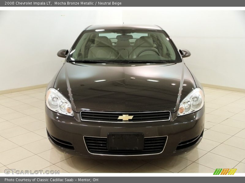Mocha Bronze Metallic / Neutral Beige 2008 Chevrolet Impala LT