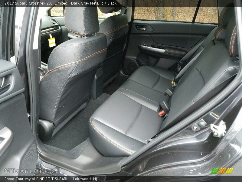 Rear Seat of 2017 Crosstrek 2.0i Limited