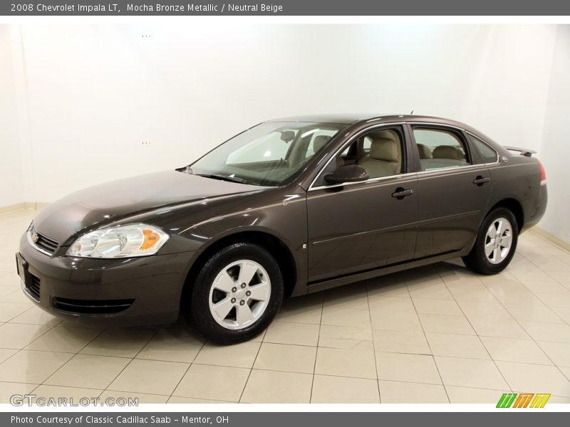 Mocha Bronze Metallic / Neutral Beige 2008 Chevrolet Impala LT