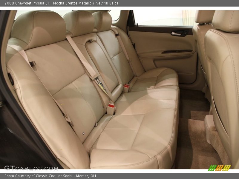 Mocha Bronze Metallic / Neutral Beige 2008 Chevrolet Impala LT