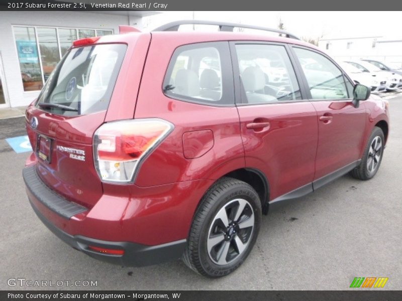 Venetian Red Pearl / Gray 2017 Subaru Forester 2.5i