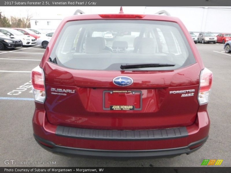Venetian Red Pearl / Gray 2017 Subaru Forester 2.5i