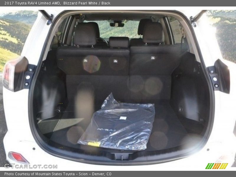 Blizzard Pearl White / Black 2017 Toyota RAV4 Limited AWD