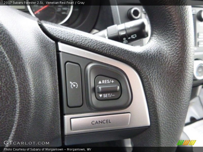 Venetian Red Pearl / Gray 2017 Subaru Forester 2.5i