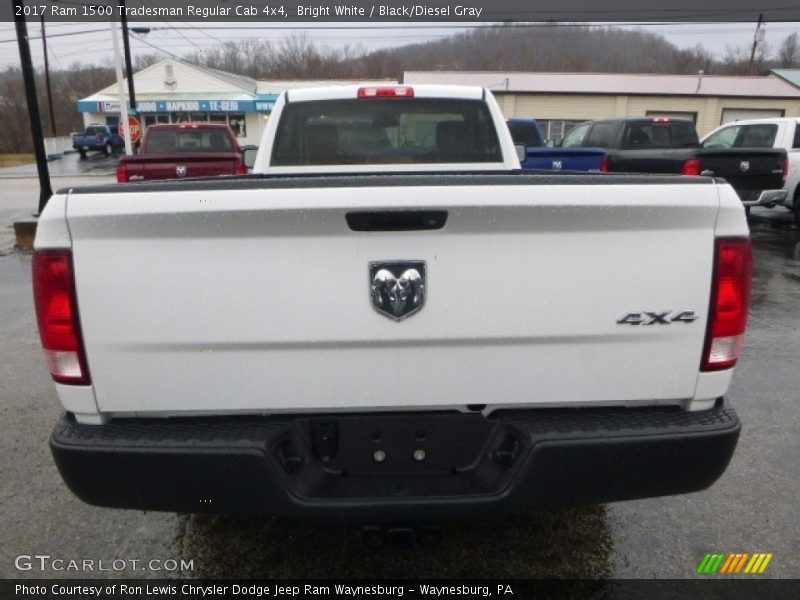 Bright White / Black/Diesel Gray 2017 Ram 1500 Tradesman Regular Cab 4x4