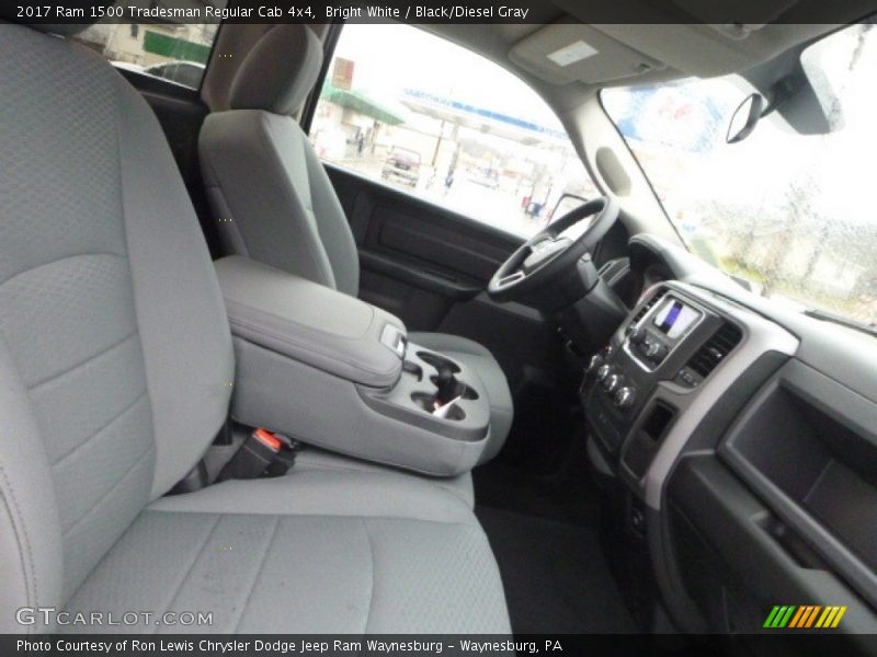 Bright White / Black/Diesel Gray 2017 Ram 1500 Tradesman Regular Cab 4x4