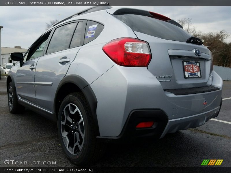 Ice Silver Metallic / Black 2017 Subaru Crosstrek 2.0i Limited