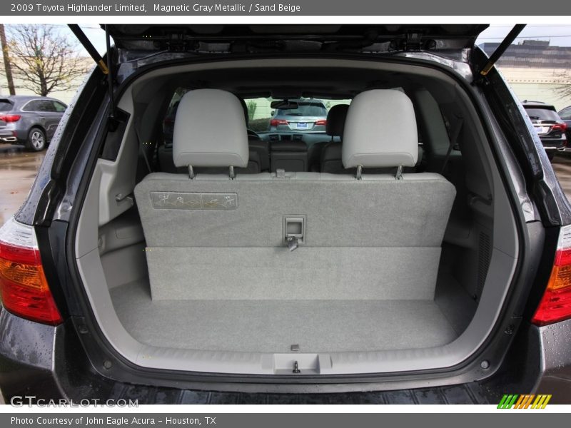 Magnetic Gray Metallic / Sand Beige 2009 Toyota Highlander Limited