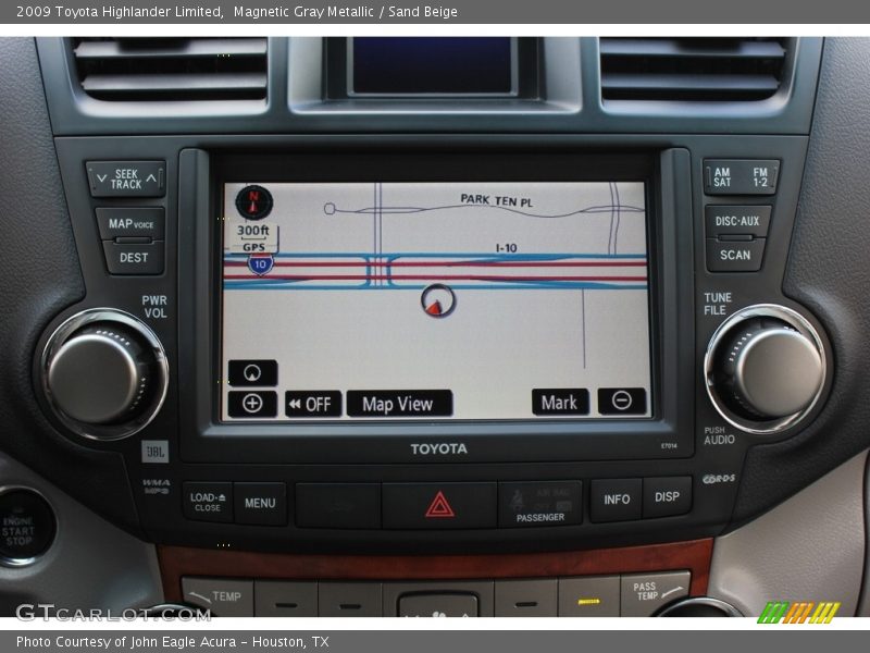 Magnetic Gray Metallic / Sand Beige 2009 Toyota Highlander Limited