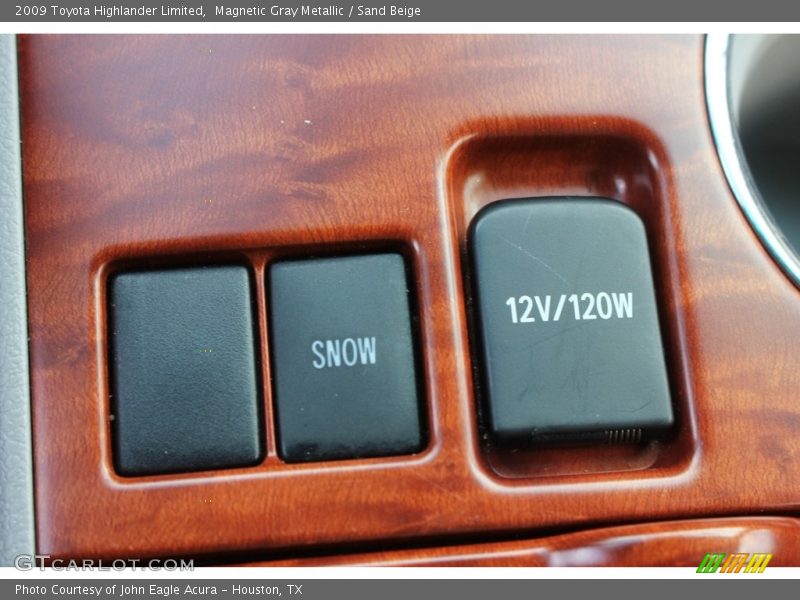 Magnetic Gray Metallic / Sand Beige 2009 Toyota Highlander Limited