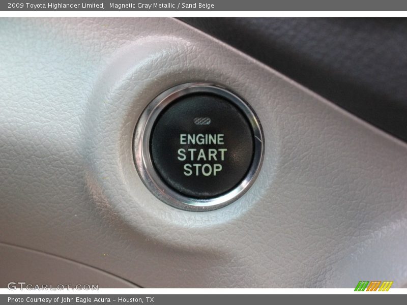 Magnetic Gray Metallic / Sand Beige 2009 Toyota Highlander Limited
