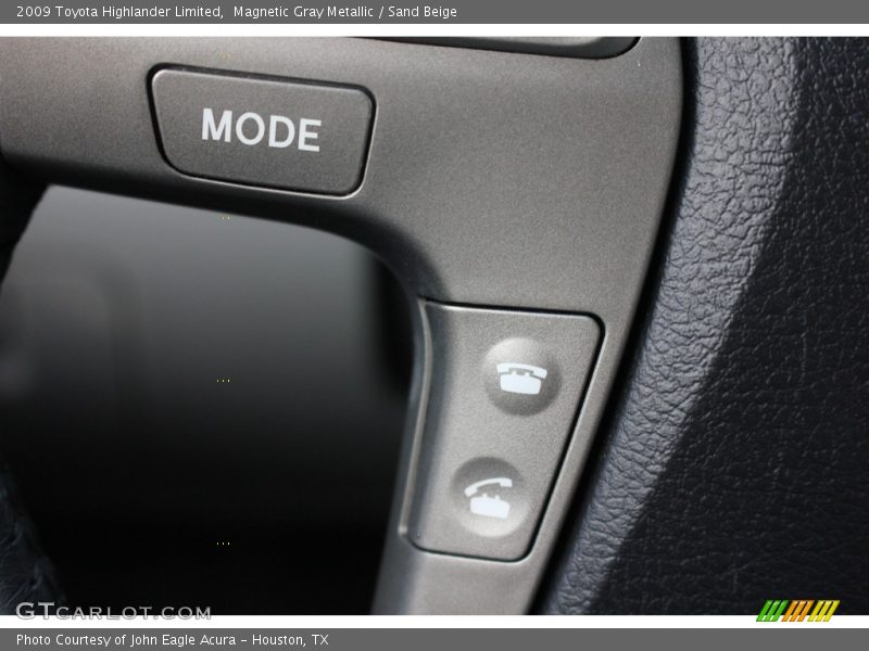 Magnetic Gray Metallic / Sand Beige 2009 Toyota Highlander Limited