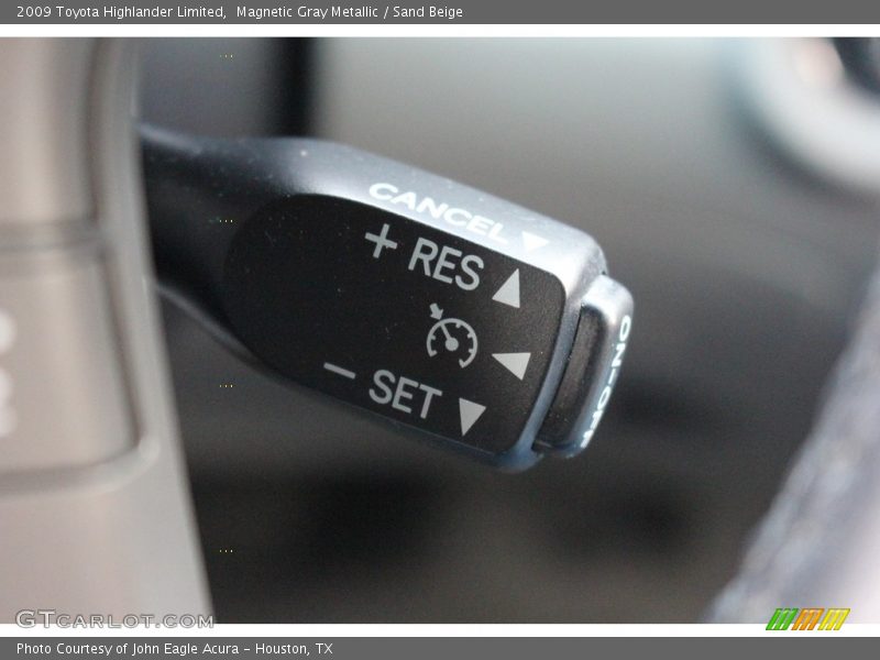 Magnetic Gray Metallic / Sand Beige 2009 Toyota Highlander Limited