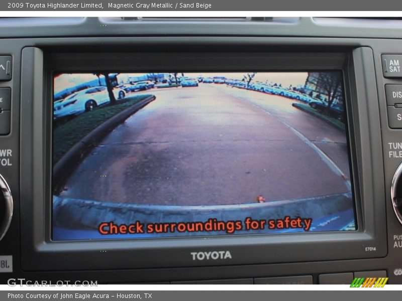 Magnetic Gray Metallic / Sand Beige 2009 Toyota Highlander Limited