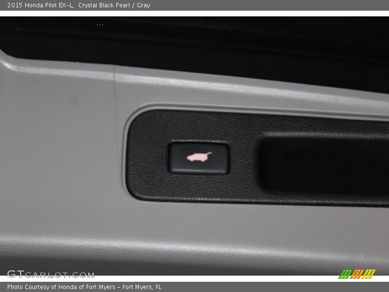 Crystal Black Pearl / Gray 2015 Honda Pilot EX-L