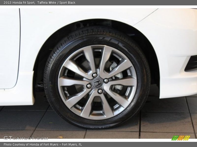 Taffeta White / Sport Black 2013 Honda Fit Sport