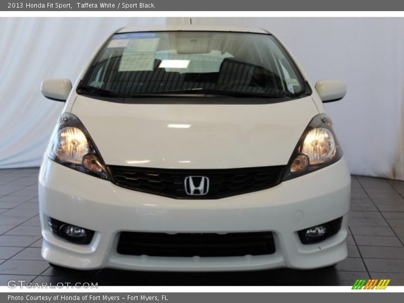 Taffeta White / Sport Black 2013 Honda Fit Sport