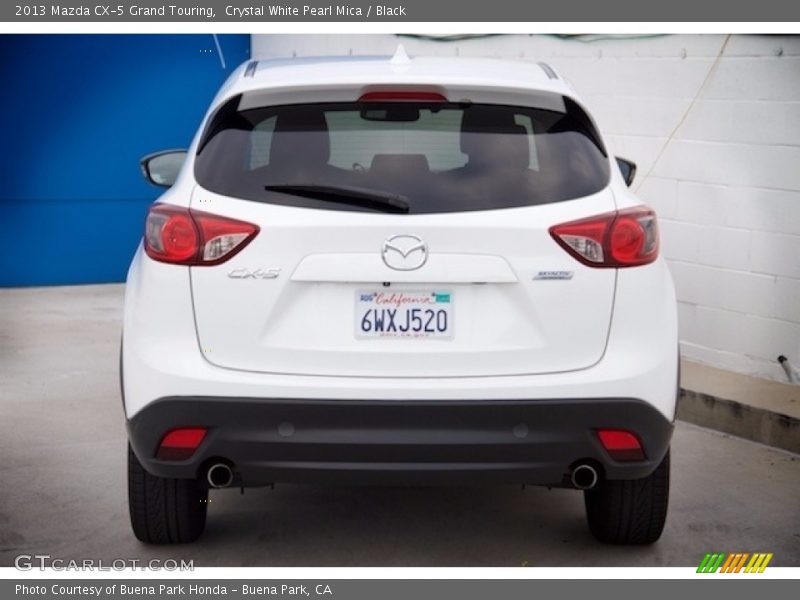 Crystal White Pearl Mica / Black 2013 Mazda CX-5 Grand Touring