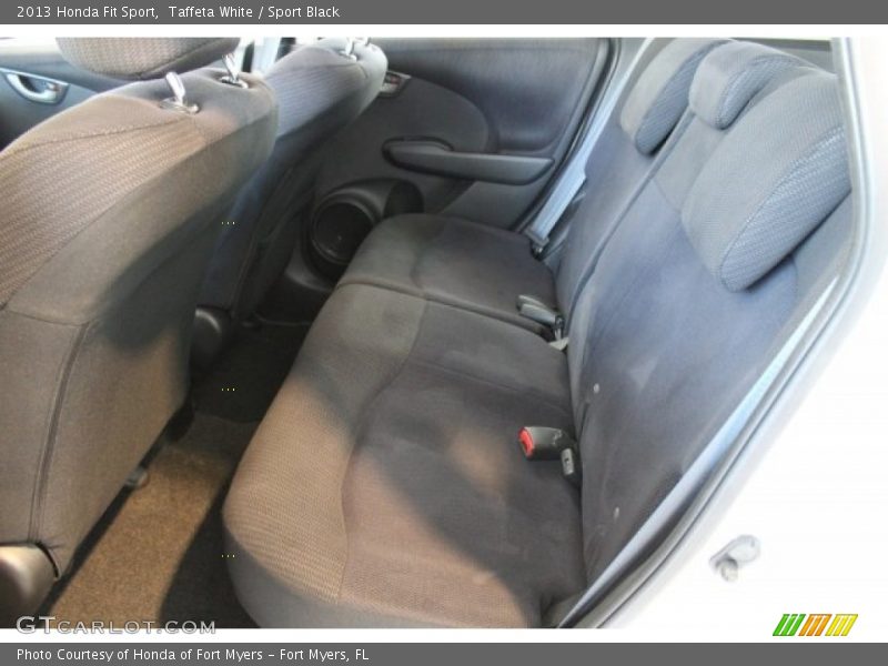 Taffeta White / Sport Black 2013 Honda Fit Sport