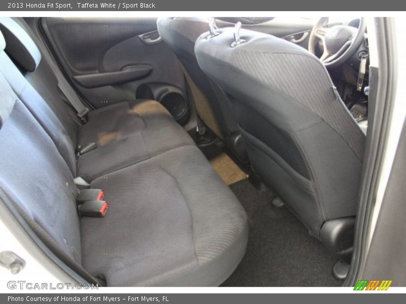 Taffeta White / Sport Black 2013 Honda Fit Sport