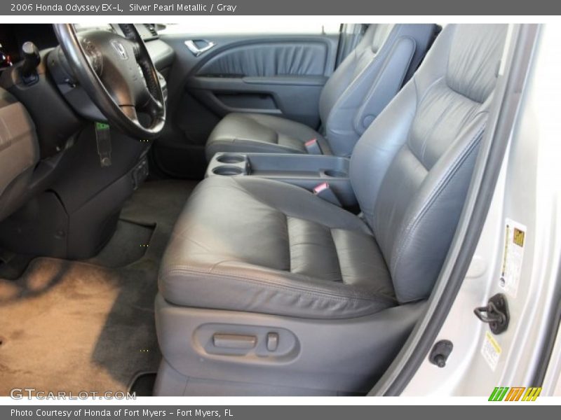 Silver Pearl Metallic / Gray 2006 Honda Odyssey EX-L