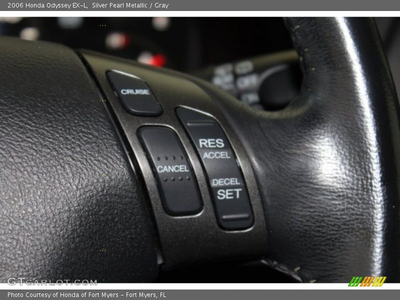 Silver Pearl Metallic / Gray 2006 Honda Odyssey EX-L
