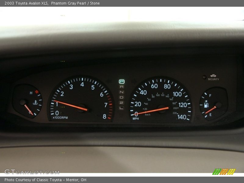 Phantom Gray Pearl / Stone 2003 Toyota Avalon XLS