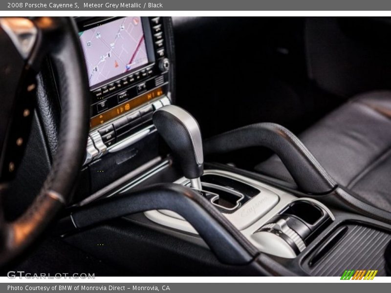 Meteor Grey Metallic / Black 2008 Porsche Cayenne S