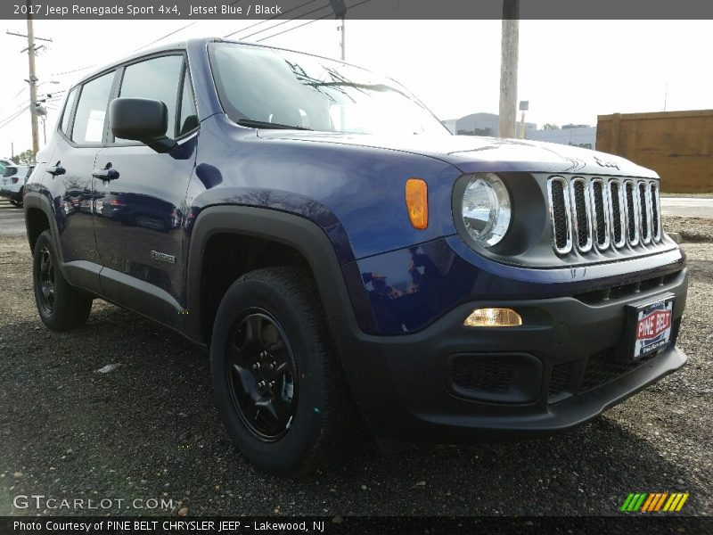 Jetset Blue / Black 2017 Jeep Renegade Sport 4x4