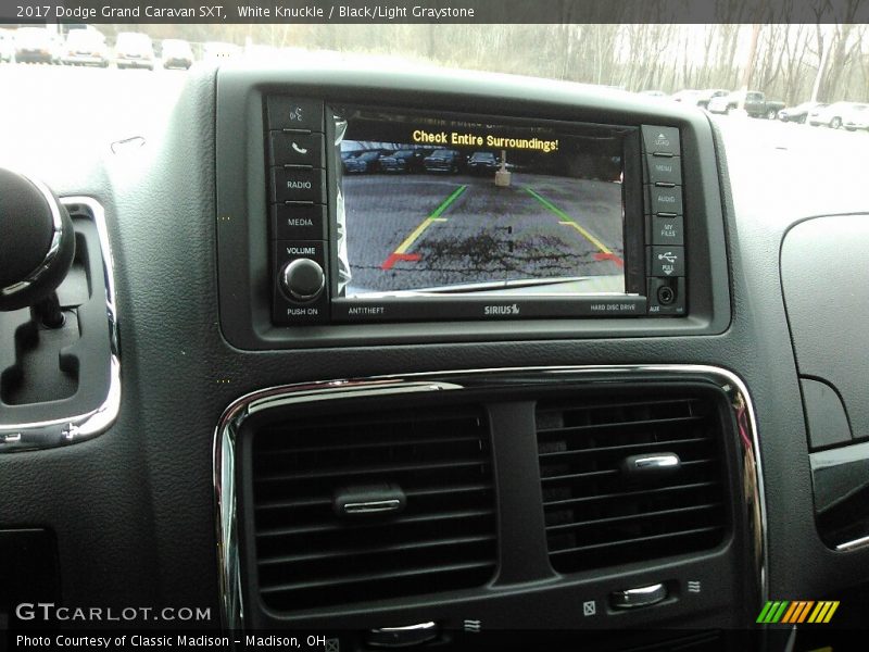 White Knuckle / Black/Light Graystone 2017 Dodge Grand Caravan SXT