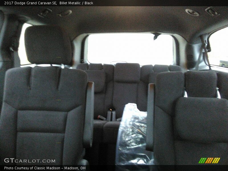 Billet Metallic / Black 2017 Dodge Grand Caravan SE