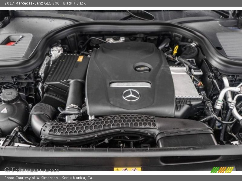 Black / Black 2017 Mercedes-Benz GLC 300