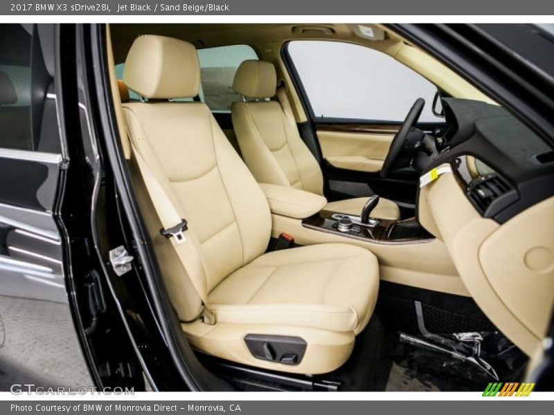  2017 X3 sDrive28i Sand Beige/Black Interior