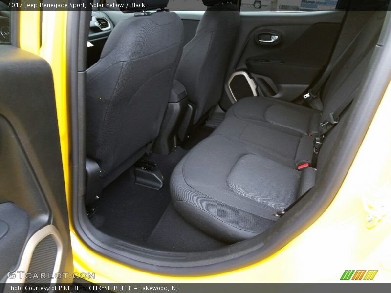 Solar Yellow / Black 2017 Jeep Renegade Sport