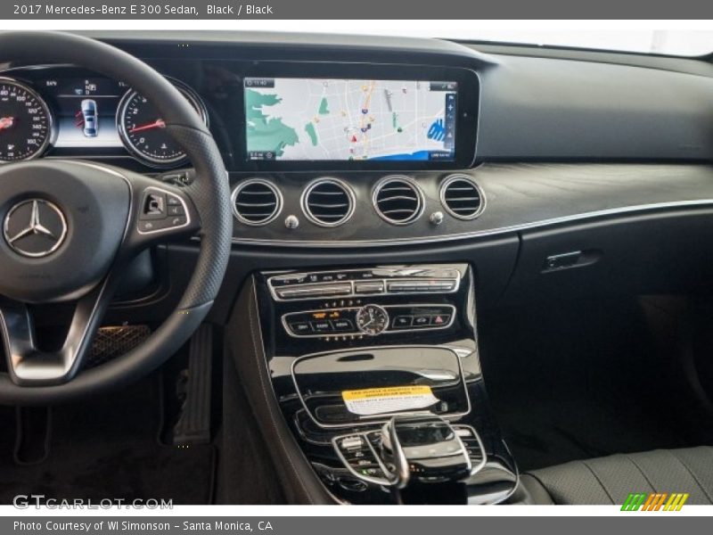 Black / Black 2017 Mercedes-Benz E 300 Sedan
