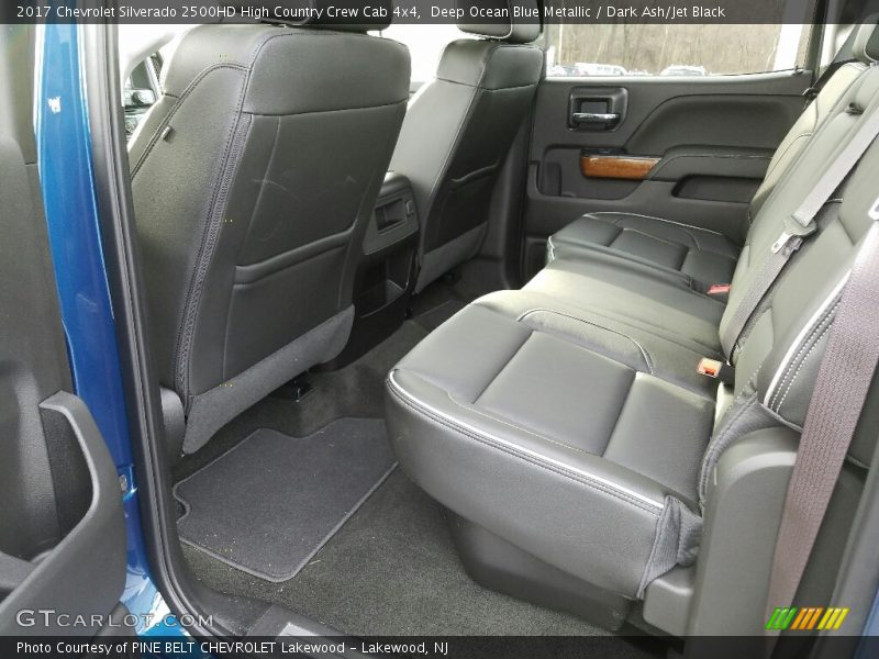 Deep Ocean Blue Metallic / Dark Ash/Jet Black 2017 Chevrolet Silverado 2500HD High Country Crew Cab 4x4