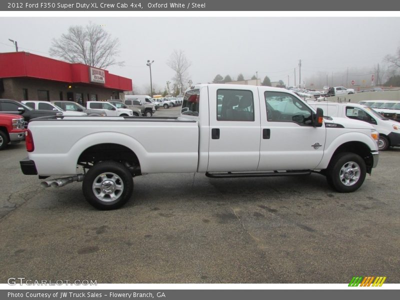 Oxford White / Steel 2012 Ford F350 Super Duty XL Crew Cab 4x4
