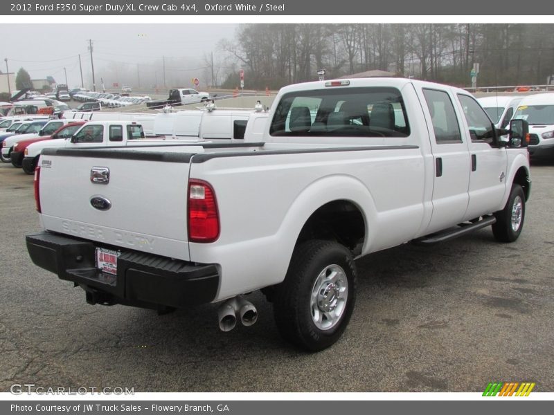 Oxford White / Steel 2012 Ford F350 Super Duty XL Crew Cab 4x4