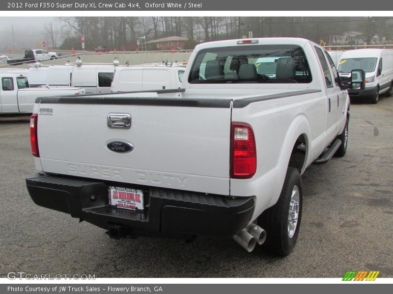 Oxford White / Steel 2012 Ford F350 Super Duty XL Crew Cab 4x4