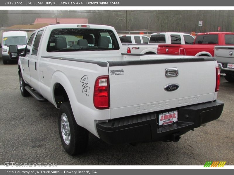 Oxford White / Steel 2012 Ford F350 Super Duty XL Crew Cab 4x4