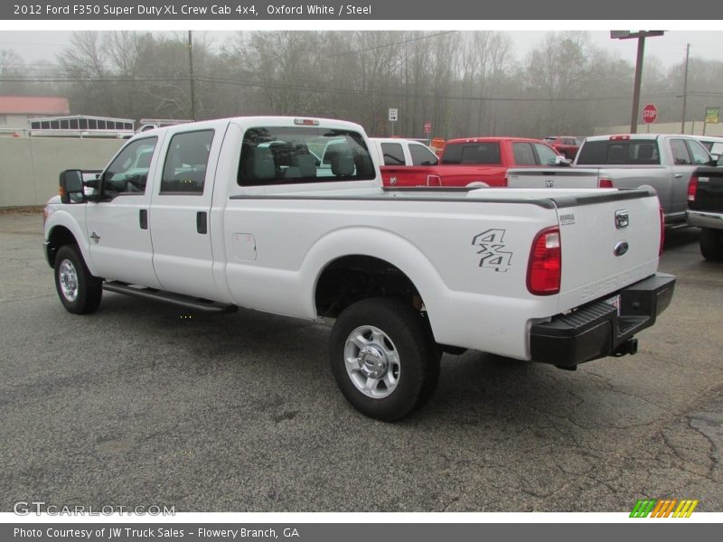 Oxford White / Steel 2012 Ford F350 Super Duty XL Crew Cab 4x4