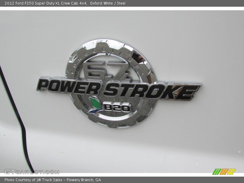 Oxford White / Steel 2012 Ford F350 Super Duty XL Crew Cab 4x4